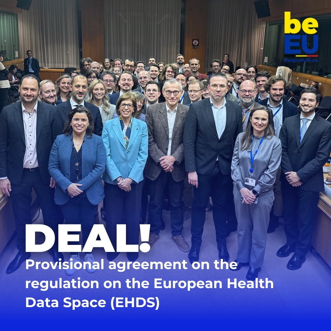 La Comisión Europea ha anunciado un acuerdo sobre la creación de un Espacio Europeo de Datos de Salud (EHDS), propuesto en mayo de 2022, con el objetivo de empoderar a los ciudadanos dándoles el control sobre sus datos de salud y desbloqueando el potencial de investigación