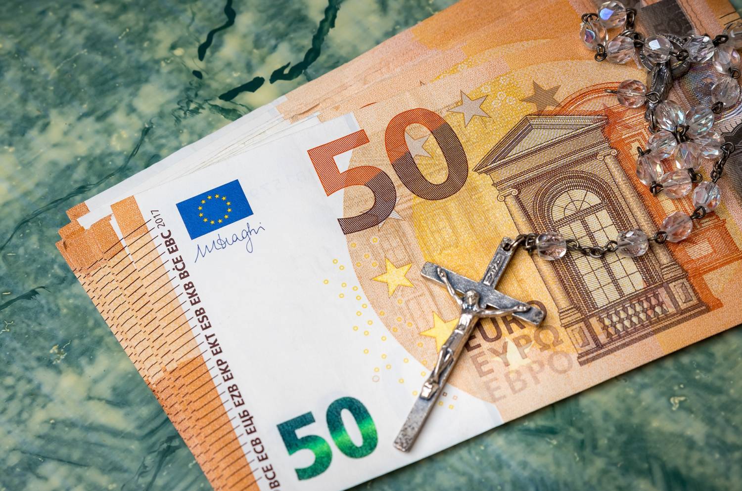 The Monastery of Saint Habakkuk in Fterikoudi is involved in a financial scandal, with two monks claiming they were pressured to provide money for the archepiscopal election campaign of Bishop Isaias
