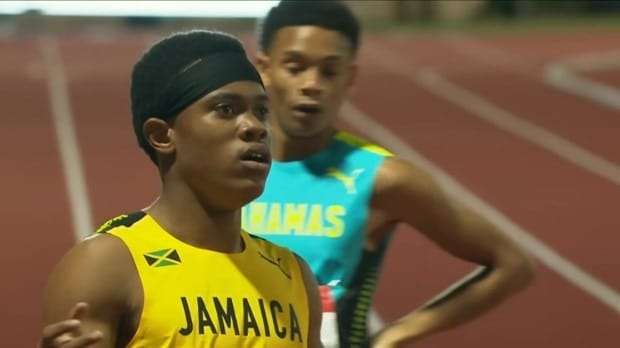 Nickecoy Bramwell, a 16-year-old Jamaican sprinter, broke Usain Bolt’s U-17 record in the 400-metre race at the 51st Carifta Games with a time of 47.26 seconds, securing a gold medal and a new world record in his age category.
