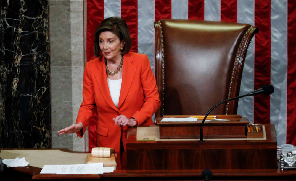 Nancy Pelosi and other congressional Democrats signed a letter urging President Biden to stop weapons transfers to Israel amid criticism of Israel's military assault on Gaza, which has led to thousands of deaths and widespread hunger