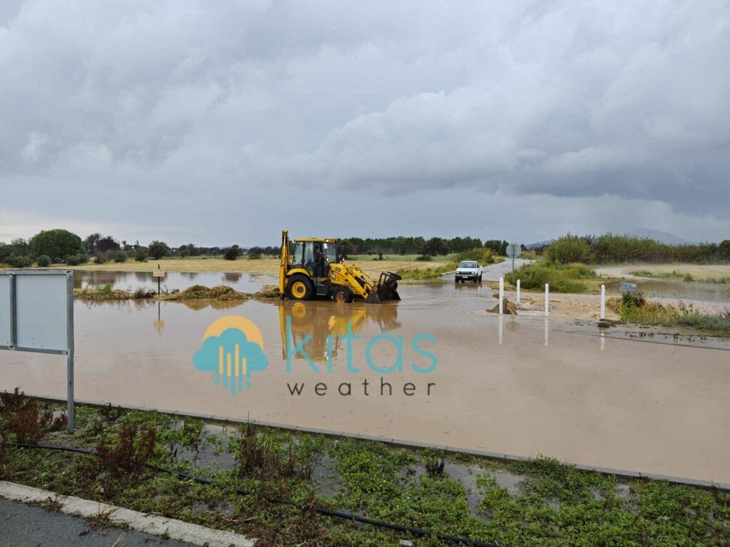 Las tormentas del martes por la mañana provocaron inundaciones en viviendas y comercios de Kivisili, así como problemas de tráfico en el distrito de Larnaca.