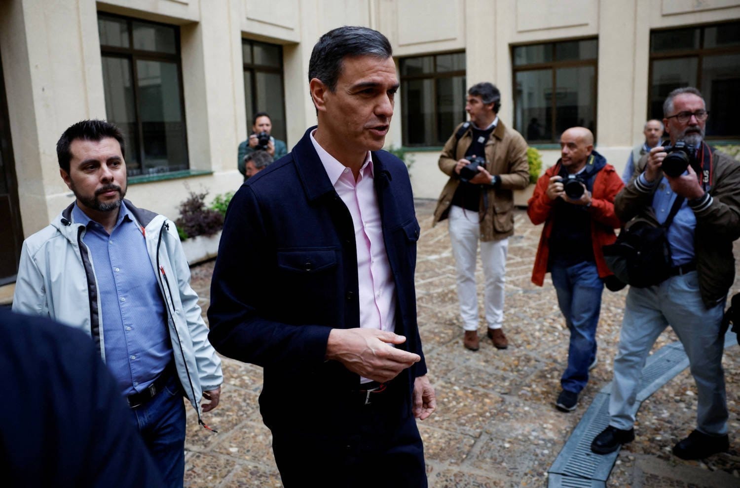 O primeiro-ministro espanhol, Pedro Sanchez, reuniu-se com vários homólogos da UE para procurar apoio para o reconhecimento de um Estado palestiniano