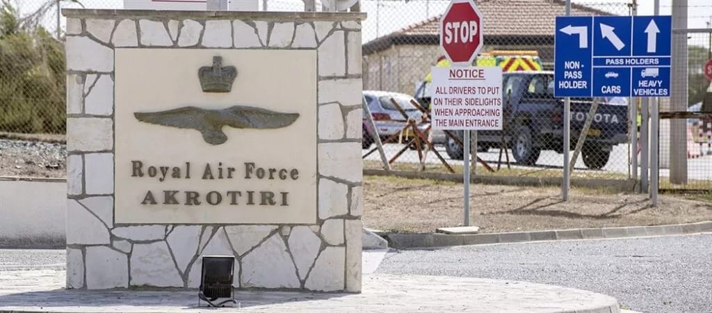 British fighter jets took off from RAF Akrotiri in Limassol to defend Israel against an Iranian drone attack.