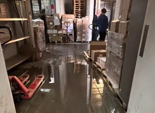 El Servicio de Auditoría está revisando un informe sobre el historial de alquiler de un almacén por parte del Ministerio de Sanidad que se inundó debido a las graves condiciones meteorológicas