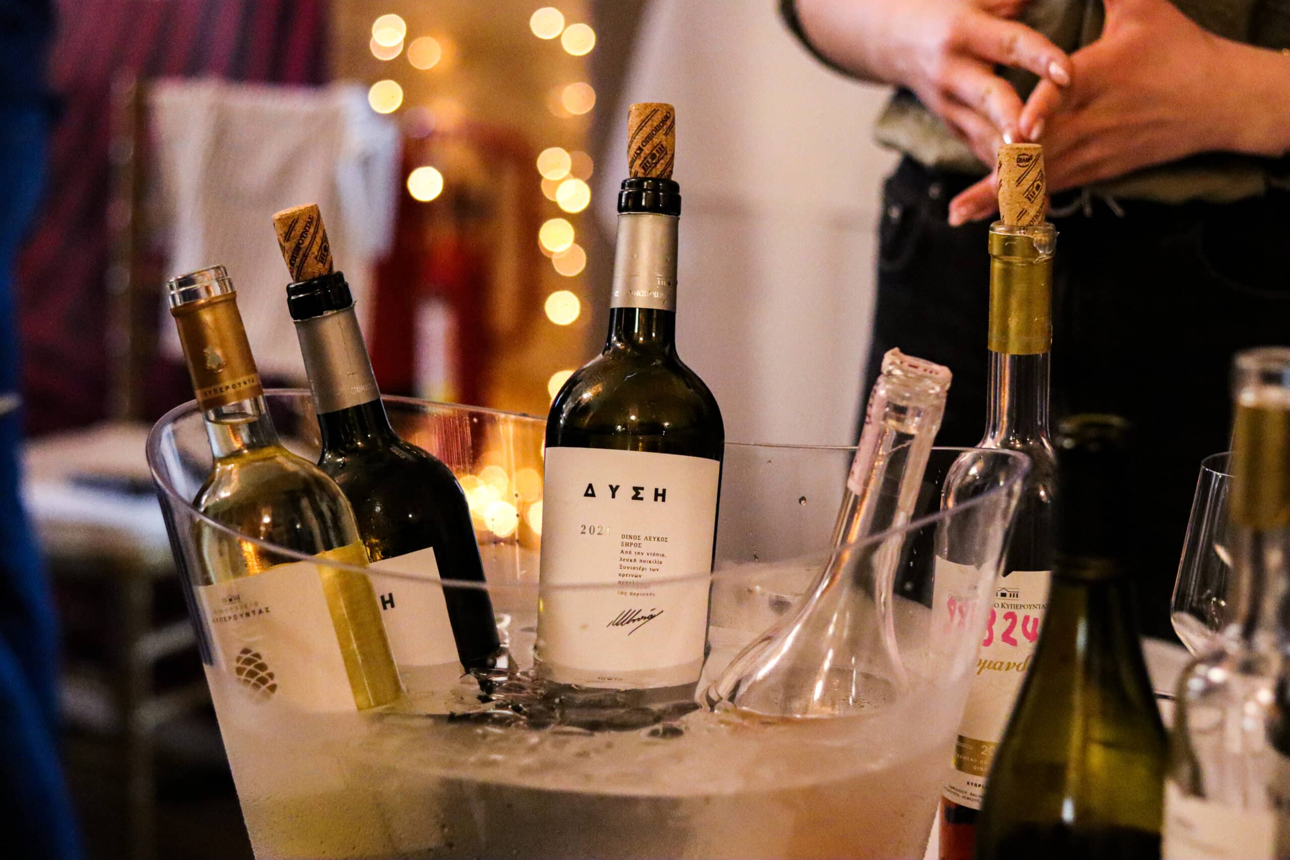 exposición de vinos