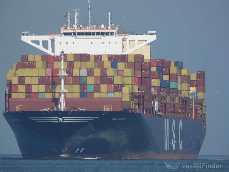 seized containership