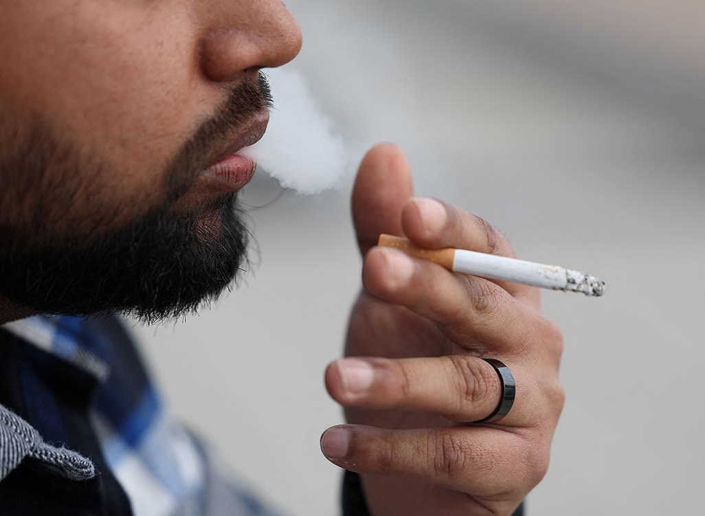 proibição de cigarros