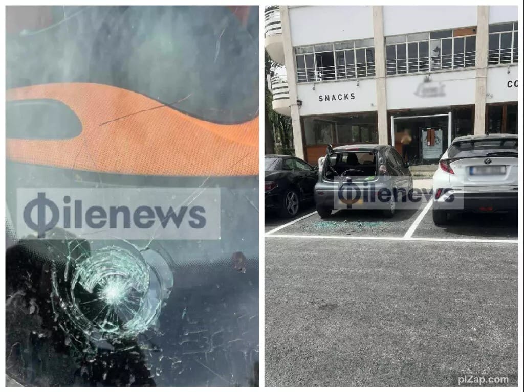 Al parecer, un hombre del bando ocupado lanzó piedras contra vehículos estacionados cerca de la Puerta de Pafos en Nicosia, causando daños
