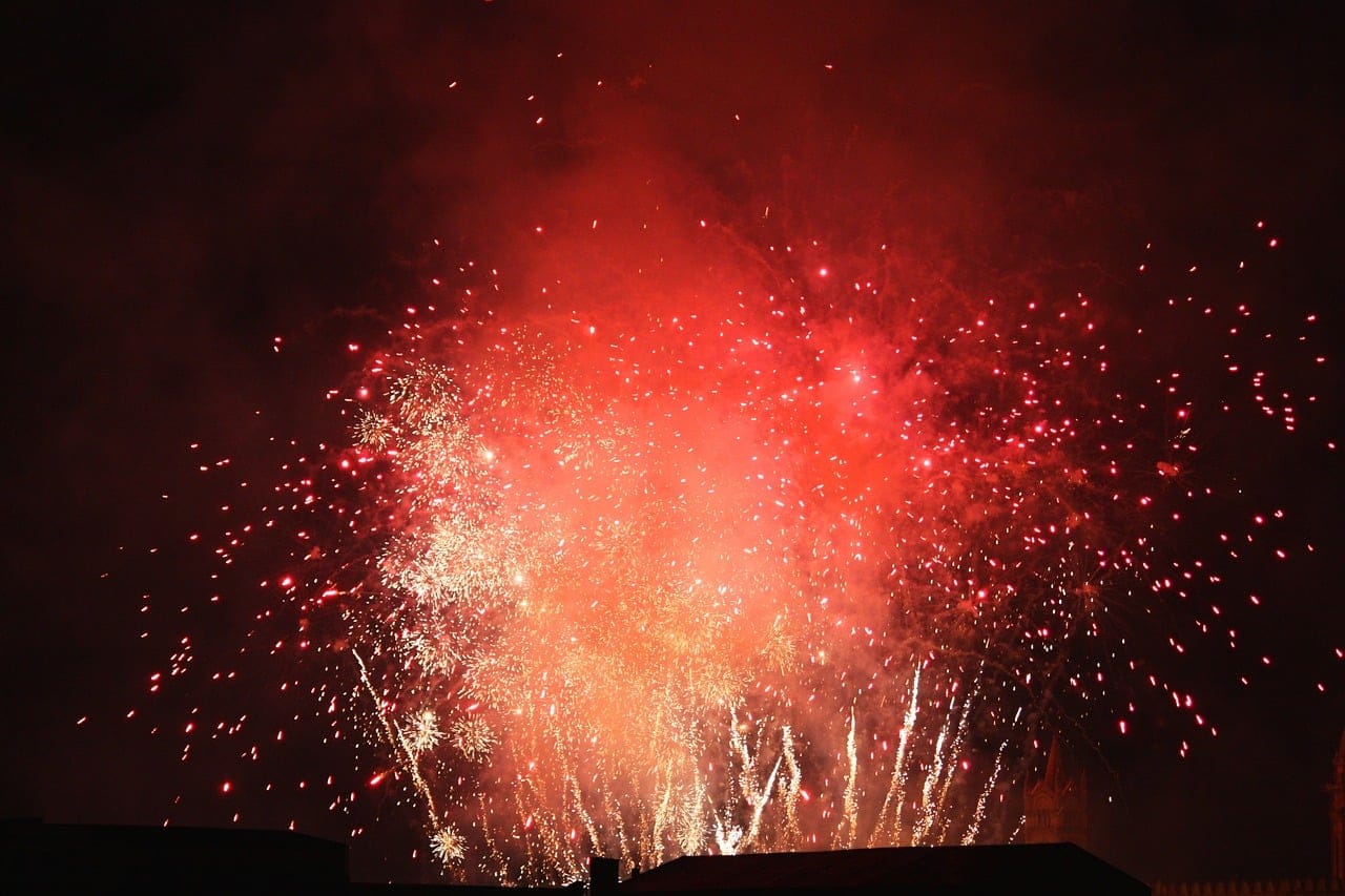 fuegos artificiales