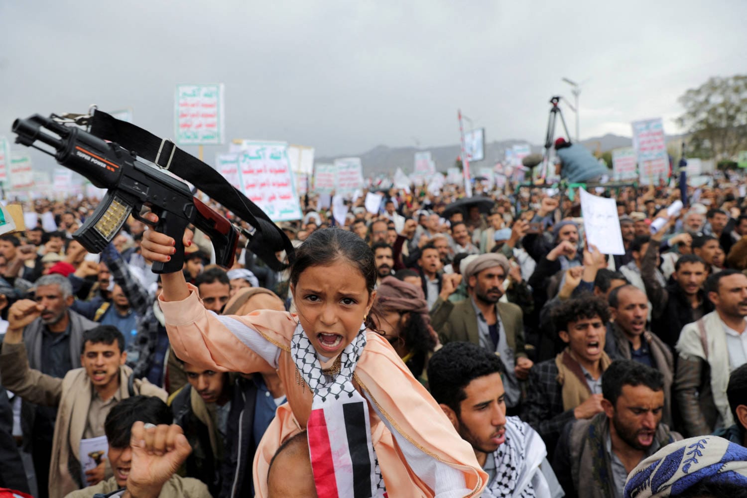 Yemen's Iran-aligned Houthi militia is offering a place for U.S