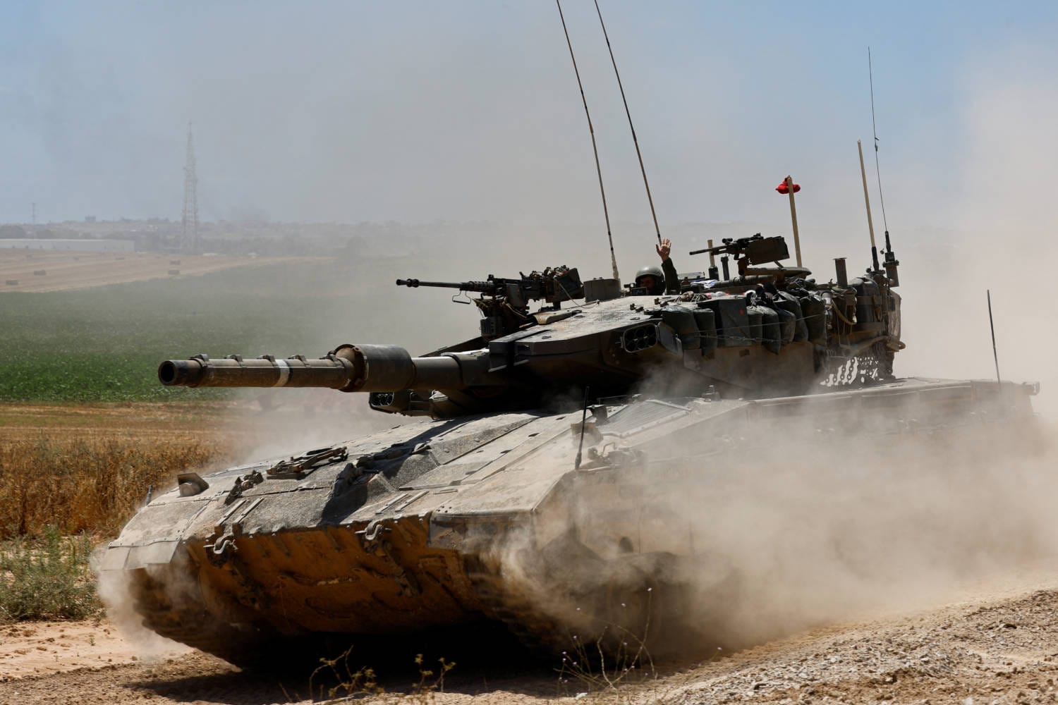 Five Israeli soldiers were killed in the northern Gaza Strip after being struck by Israeli tank fire
