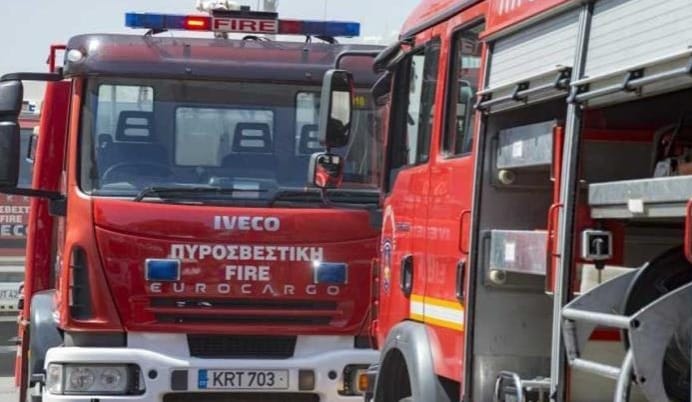 Пожар вспыхнул в квартире на втором этаже многоквартирного дома в Эмпе, Пафос