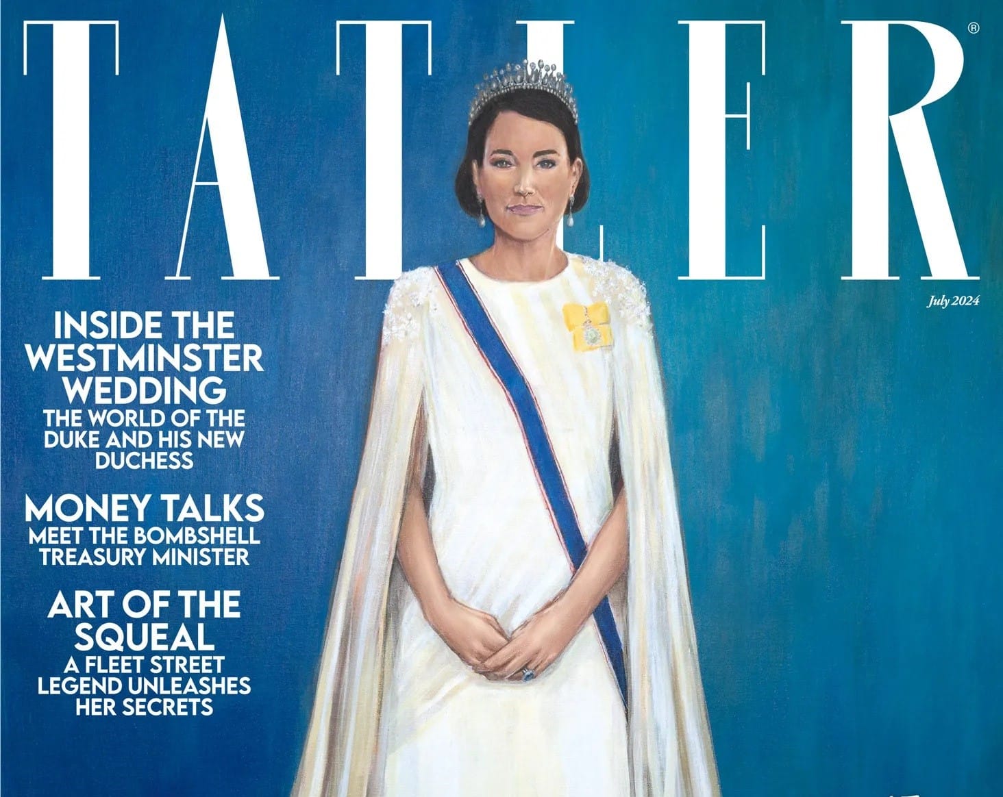 Новый портрет принцессы Кэтрин на обложке журнала Tatler вызвал неоднозначную реакцию в интернете