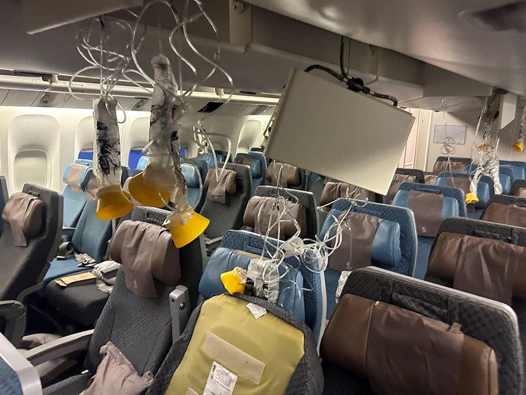 passageiros hospitalizados