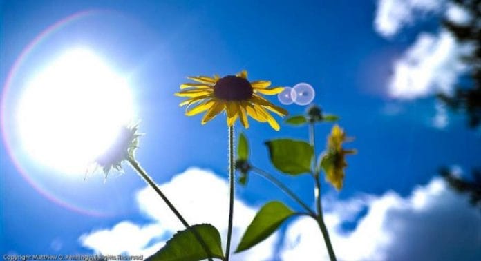 O dia de hoje será predominantemente bom, com a possibilidade de aguaceiros isolados nas montanhas durante a tarde