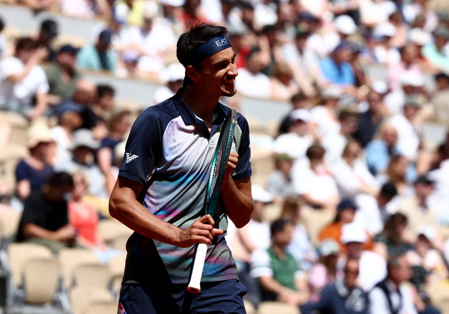Thousands of spectators attended the French Open at Roland Garros in Paris as the second Grand Slam tournament of the year began