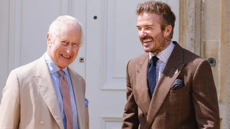 David Beckham has been appointed as an ambassador for the King's Foundation after meeting with King Charles III at his Highgrove home in Gloucestershire